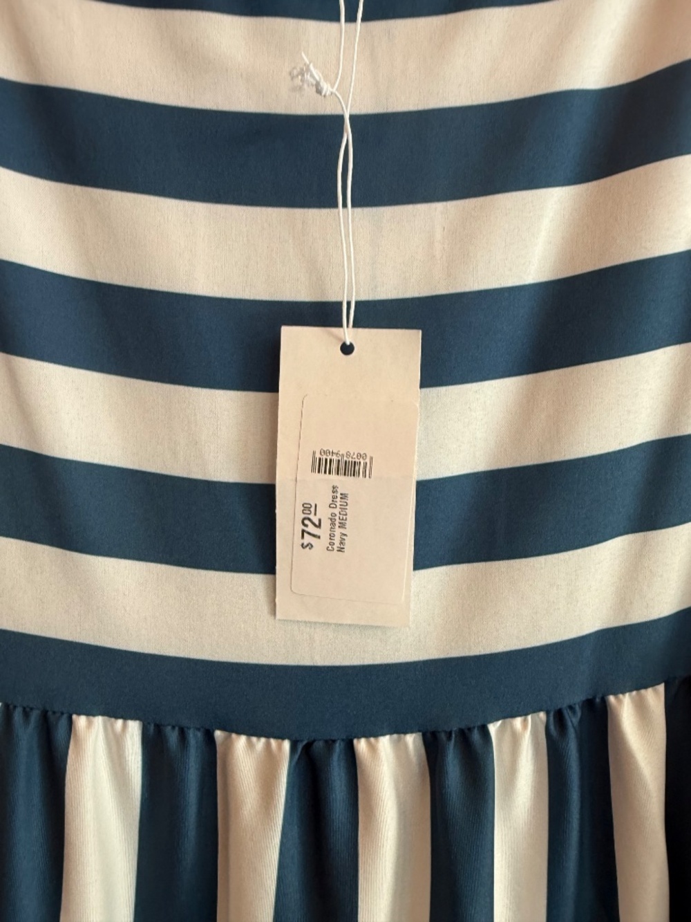 NWT Striped Dress - Picture 2 of 2